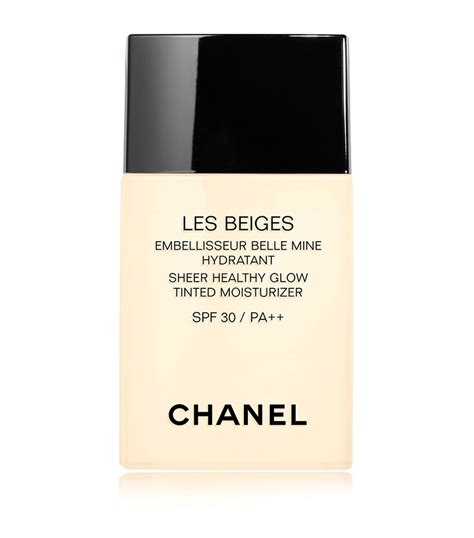 chanel tinted moisturizer les beiges.